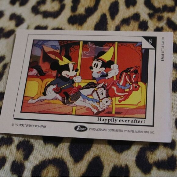 Brave Little Tailor B8 Disney Card - Picture 2 of 2